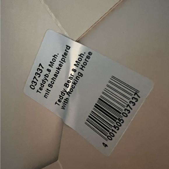 BNIB Steiff Teddy Bear on Rocking Horse 2007 Limited Edition papers & box 037337 - Picture 8 of 15